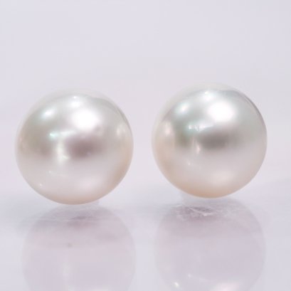(PSL) Approx.8.4 mm, Aurora Phoenix, Pair Loose Pearl
