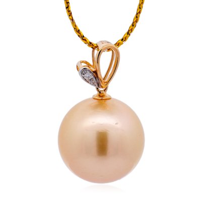 Approx. 13.90 mm, South Sea Pearl, Pendant