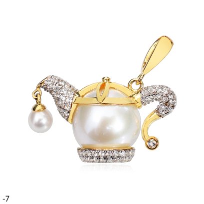 Approx. 4.0 mm and 12.0 mm, Freshwater Pearl, Jinny Lamp Pearl Pendant