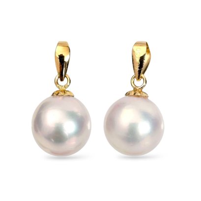 Approx. 8.0 mm, Akoya Pearl, Solitaire Pearl Pendant