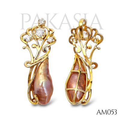 9.3 mm, Getsumen Royale, Ripple Pearl, Crown Pearl, Pendant
