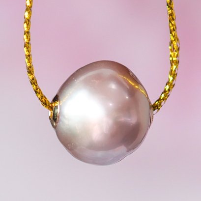 Approx. 13.0 mm, Edison Pearl, Full Drilled Pearl with Cores