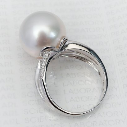 (PSL) Approx.13.0 mm, Aurora Phoenix, Solitaire Ring