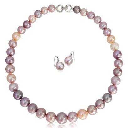 ผลิตภัณฑ์ไข่มุก Edison Pearl จัดเซต สร้อยคอและต่างหู