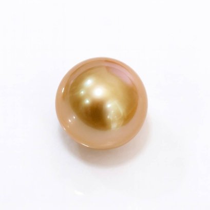 (PSL) (Amami Oshima) Approx. 12.5 mm, Aurora Chakin, Single Loose Pearl