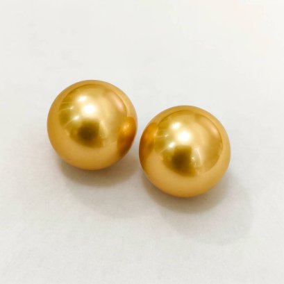 (PSL) Approx.12.4 mm, Aurora Chakin, Pair Loose Pearl