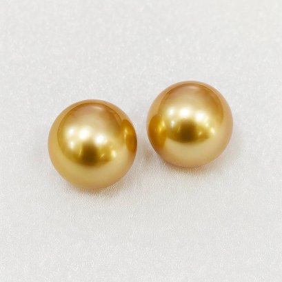 (PSL) (Amami Oshima) Approx. 12.0 mm, Aurora Chakin, Pair Pearl