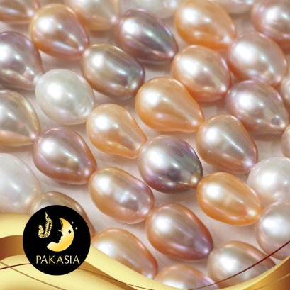 มุกเส้น น้ำจืดไข่มัลติ 8-9mm. AA+ / SN0737YS147084