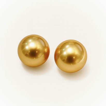 (PSL) (Amami Oshima) Approx. 12.2 mm, Aurora Chakin, Pair Pearl