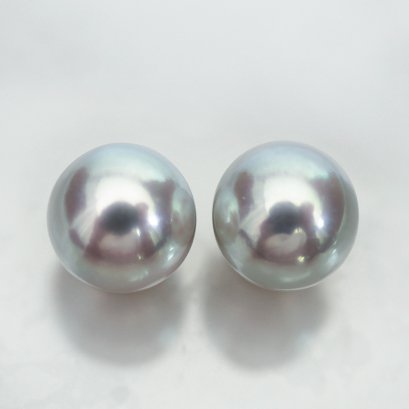 (PSL) Approx. 9.2 mm, Aurora Madama, Pair Loose Pearl