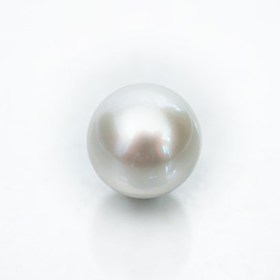 14.21 mm, White South Sea Pearl, Single Loose Pearl