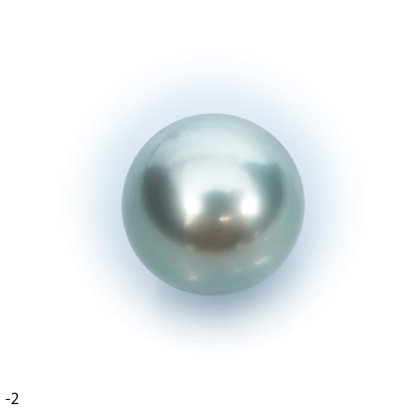 Approx. 12.0 mm, Aloe Vera Gray, Tahitian Pearl, Loose Pearl