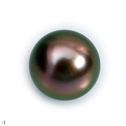 Approx. 10.0 - 12.0 mm, Tahitian Pearl, Single Loose Pearl