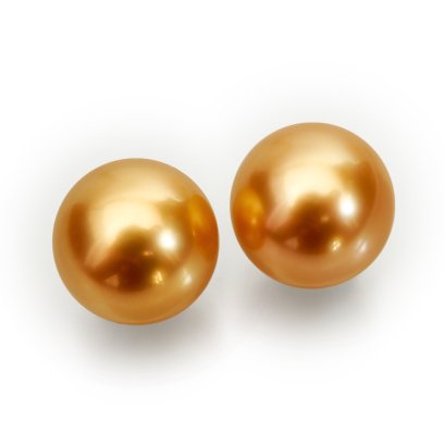 (PSL) Approx. 10.2 mm, Aurora Chakin, Pair Pearl