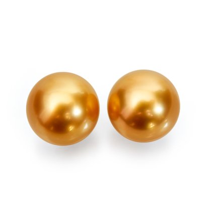 (PSL) Approx. 10.4 mm, Aurora Chakin, Pair Pearl