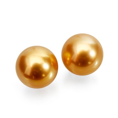 (PSL) Approx. 10.5 mm, Aurora Chakin, Pair Pearl
