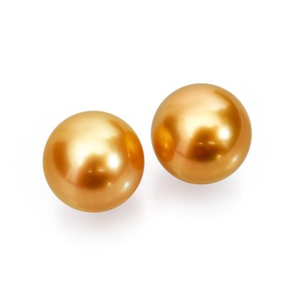 (PSL) Approx. 10.6 mm, Aurora Chakin, Pair Pearl