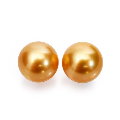 (PSL) Approx. 10.8 mm, Aurora Chakin, Pair Pearl