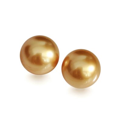 (PSL) (Amami Oshima) Approx. 10.0 mm, Aurora Moon Rainbow, Pair Pearl