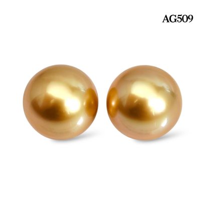 (PSL) (Amami Oshima) Approx. 10.6 mm, Aurora Moon Rainbow, Pair Pearl