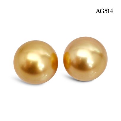 (PSL) (Amami Oshima) Approx. 10.3 mm, Aurora Moon Rainbow, Pair Pearl
