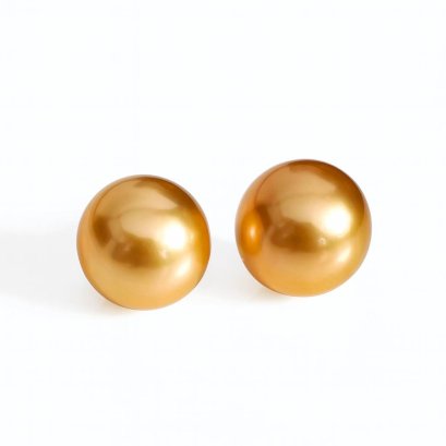 (PSL) (Amami Oshima) Approx. 10.3 mm, Aurora Moon Rainbow, Pair Pearl