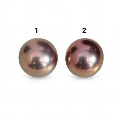 Approx. 14.0 mm, Diva Copper Lot, Edison Pearl, Single Loose Pearl