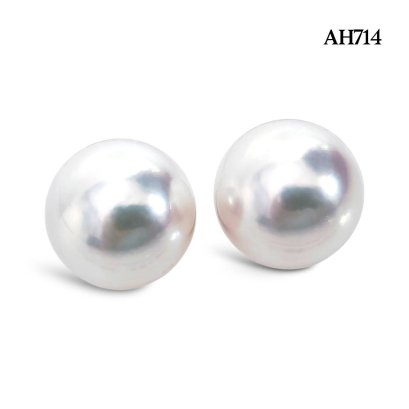 (PSL) Approx. 9.0 mm, Aurora Tennyo, Akoya Pearl, Pair Pearl