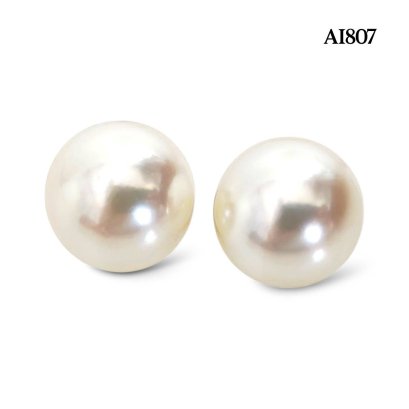 (PSL) Approx. 6.3 mm, Aurora Rose, Pair Pearl