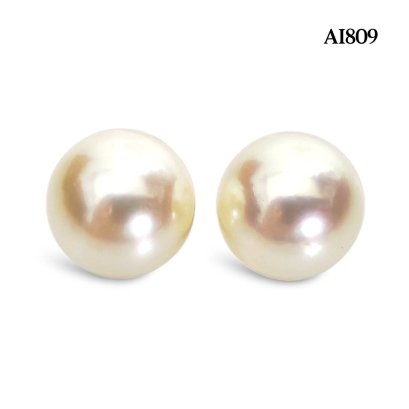 (PSL) Approx. 6.1 mm, Aurora Rose, Pair Pearl
