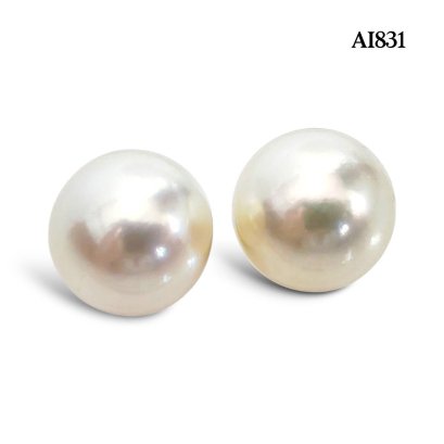 (PSL) Approx. 6.6 mm, Aurora Rose, Pair Pearl