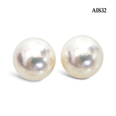 (PSL) Approx. 7.8 mm, Aurora Rose, Pair Pearl