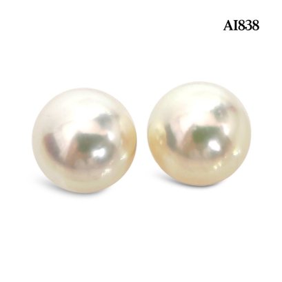 (PSL) Approx. 7.7 mm, Aurora Rose, Pair Pearl
