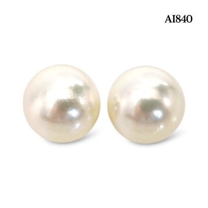 (PSL) Approx. 7.8 mm, Aurora Rose, Pair Pearl