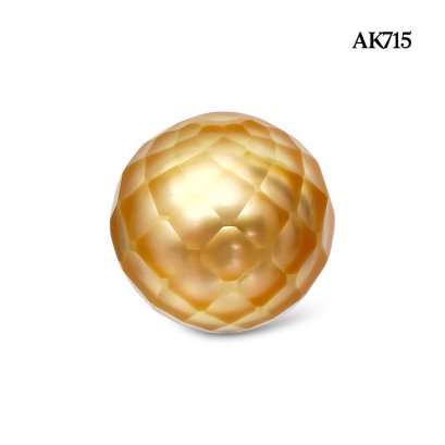 Approx. 10.6 mm, Hanashinju x Palawan Elite, Gold South Sea Pearl, Single Loose Pearl