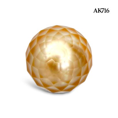 Approx. 11.5 -12.0 mm, Hanashinju x Oriental Odyssey, Gold South Sea Pearl, Single Loose Pearl