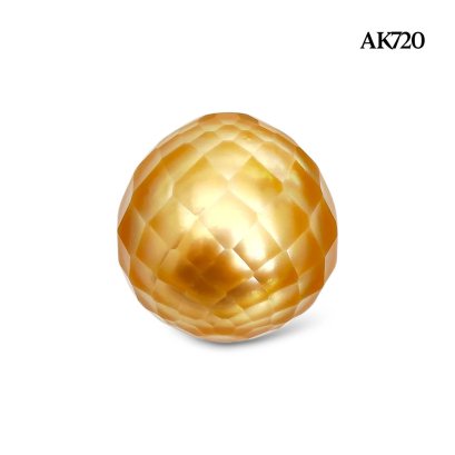 11.4 mm, Hanashinju, Gold South Sea Pearl, Single Loose Pearl