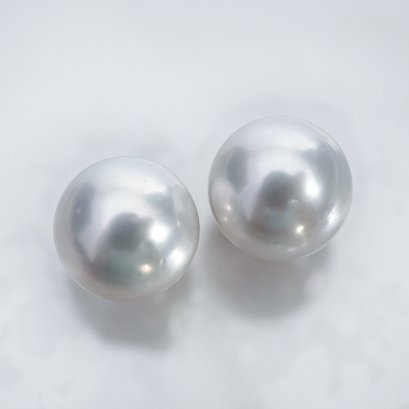 (PSL) Approx. 8.4 mm, Aurora Phoenix, Pair Loose Pearl