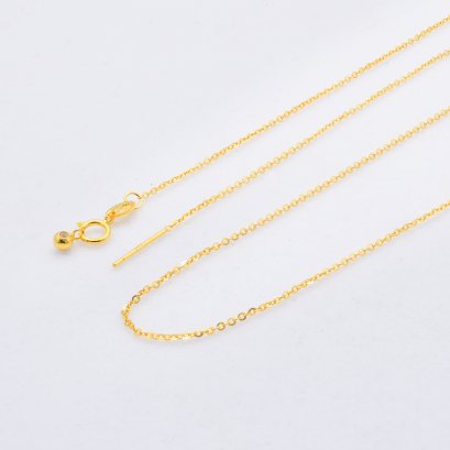 Needle Cable Chain Necklace (18.0 in)