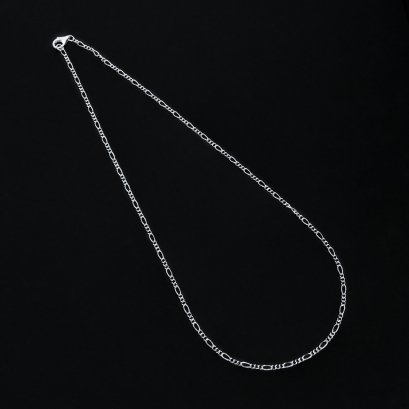 S925, Figaro Chain Necklace (18.0 in.)