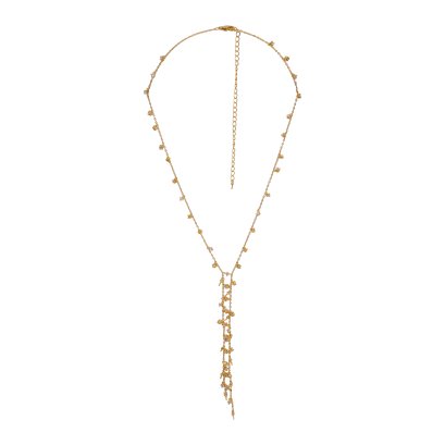 อะไหล่ตัวเรือนสร้อยคอไข่มุกสลับพลอยระย้า