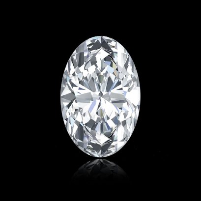 (IGI) 1.00 ct., Laboratory Grown Diamond (Oval Brilliant, HPHT, 1.00 ct, D, VS 2), Loose Diamond