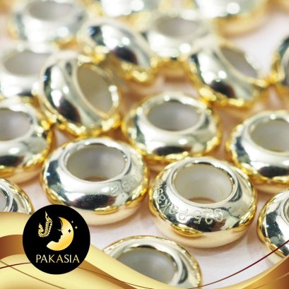 Stopper 7mm. [PANDORA] [เงินชุบทอง] / Z002