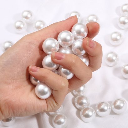 ไข่มุกเปลือกหอย Shell Pearl ไม่ใช่ไข่มุกพลาสติกนะครับ!! 