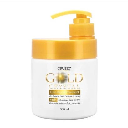 CRUSET Gold Crystal Hair Repair Treatment ครูเซ็ท โกลด์ คริสตัล แฮร์ รีแพร์ ทรีทเมนท์