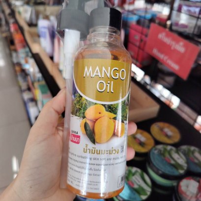 น้ำมันทาตัว กลิ่นมะม่วง บ้านนา ขนาด250มล.