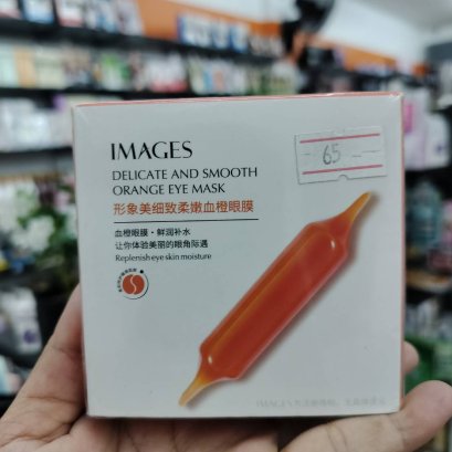 IMAGES Delicate and smooth orange eye mask