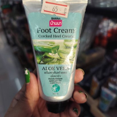 Banna FootCream Cracked Heel Cream Aloevera