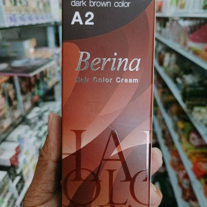 Berina Hair Color Cream A2 Dark Brown