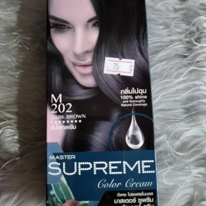 สีย้อมผม ดีแคช ซูพรีม M202 (สีน้ำตาลเข้ม)